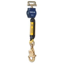 NANOLOK SELF RETRACTINGLIFE LINE 6' WEB WITH-CAPITAL SAFETY-098-3101210