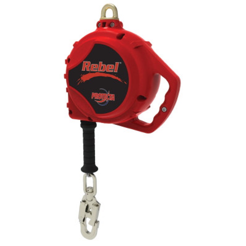 REBEL SRL- 33'- 5MM GALVANIZED CABLE- THERMOPLA-CAPITAL SAFETY-098-3590500
