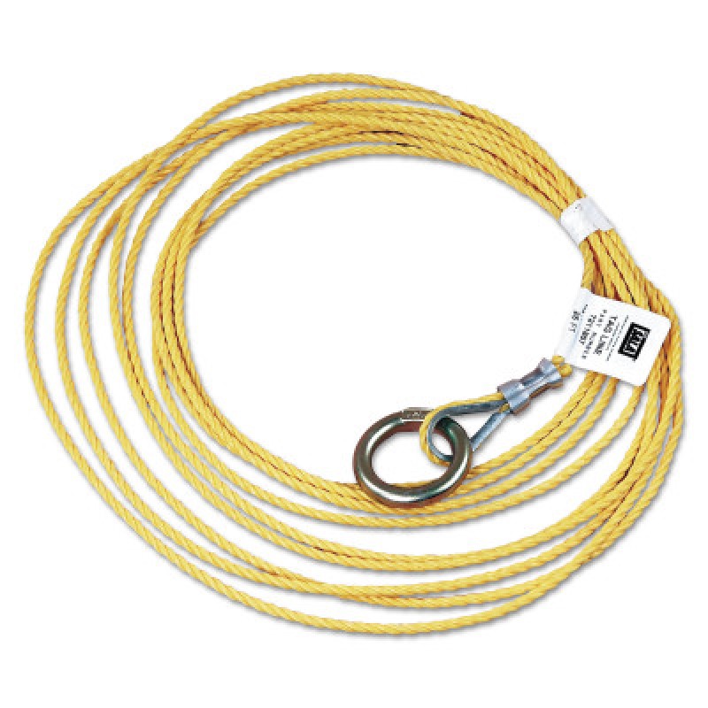 TAGLINE FOR SRL'S3/16 POLYPROPYLENE ROPE W/OR-CAPITAL SAFETY-098-7211857