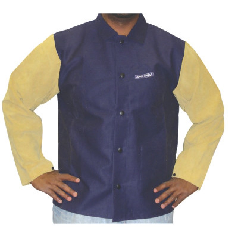 BW 1201-3XL LEATHER/ SATEEN COMBO JACKET-ORS NASCO-902-1201-3XL