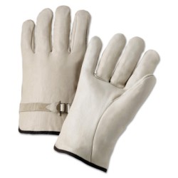 ANCHOR 6124M LEATHER DRIVERS GLOVES PULL STRAP-ORS NASCO-101-4100M