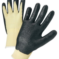 NITRILE COATED KEVLAR&REG; GLOVES-PROTECTIVE INDU-813-713KSNF/L