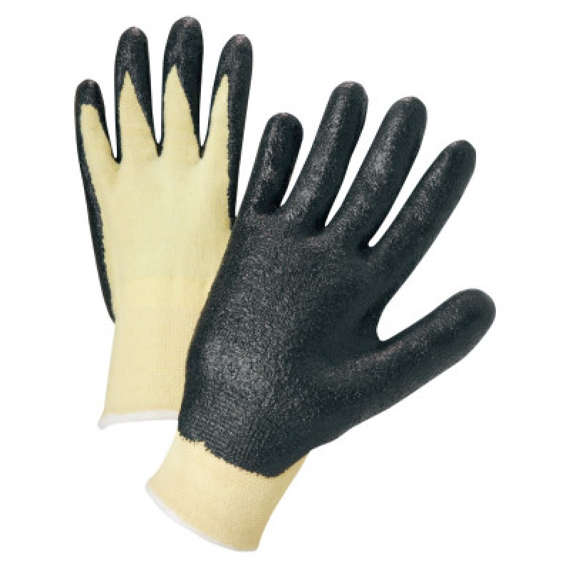 NITRILE COATED KEVLAR&REG; GLOVES-PROTECTIVE INDU-813-713KSNF/XL