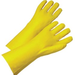 SAFETY ORANGE SMOOTH PVC12" GAUNTLET-PROTECTIVE INDU-813-1027OR