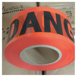 RED ECONOMY DANGER TAPE3 IN 1000 FT-ORS NASCO-101-R10003