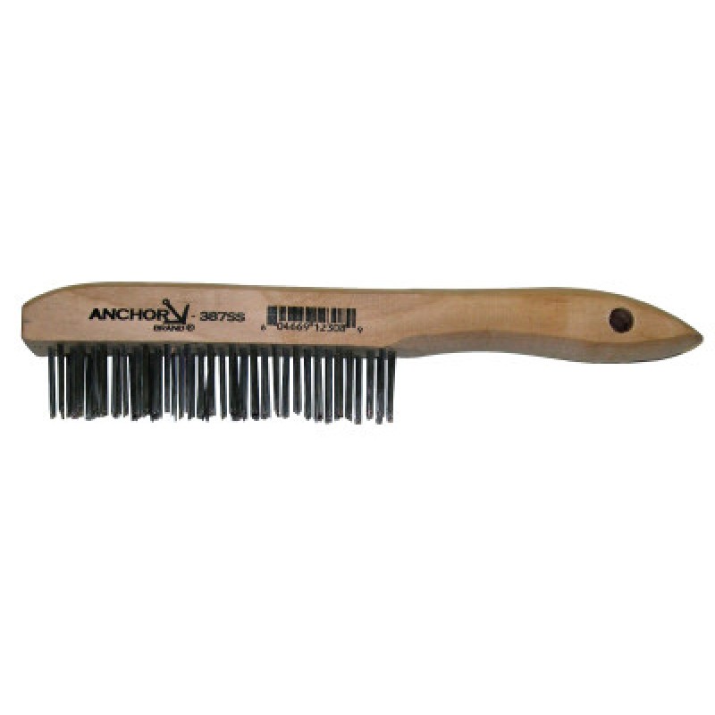 ANCHOR STAINLESS STEEL SHOE HANDLE BRUSH-ORS NASCO-102-387SS