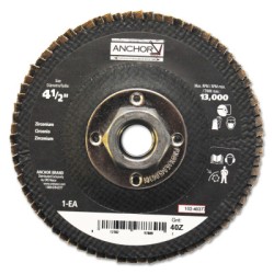 ANCHOR PREMIUM 4-1/2" 5/8-11 4OZ HD FLAP DISC-ORS NASCO-102-40377