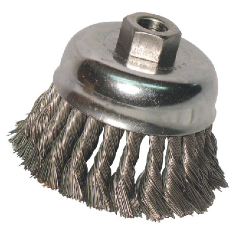 2-3/4" KNOT WIRE CUP BRUSH .020 ST FILL M10 X-ORS NASCO-102-3KC125