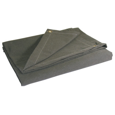 10'X12' 10-OZ. W.R.M.R.GREEN CANVAS TARP-ORS NASCO-103-92552
