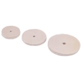 10" SEWED COTTON BUFFINGWHEEL 1/4" FACE 7-BALDOR *110*-110-A103