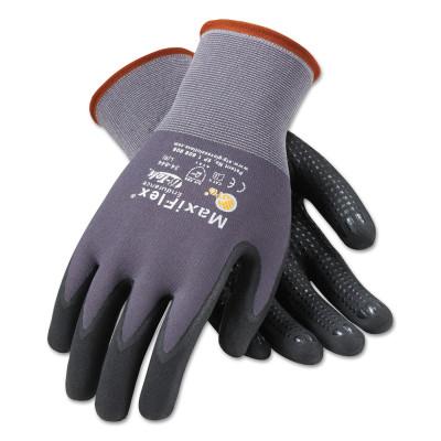 MAXIFLEX ENDURANCE 15G GRY NYLON SHELL BLK MICRO-PROTECTIVE INDU-112-34-844/M