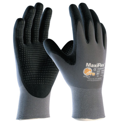 MAXIFLEX ENDURANCE 15G GRY NYLON BLK 3/4 MICROF-PROTECTIVE INDU-112-34-845/XL