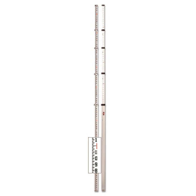 16' 5-SECTION BUILDERS LEVELING ROD TELESCOPING-BOSCH/SKILL ***-114-06-816C