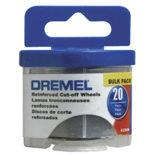 BULK PACK- REINFORCED CUT-OFF WHEELS (20PC.)-BOSCH/SKILL ***-114-426B
