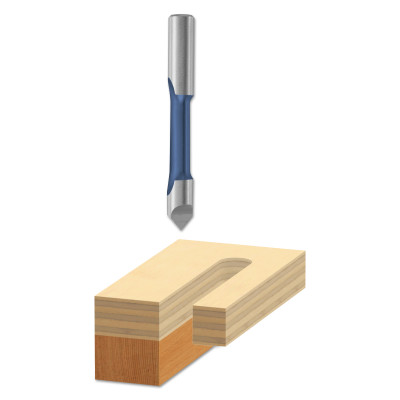 1/4" PILOT PANEL BIT1-FLUE H.S.-BOSCH/SKILL ***-114-85146