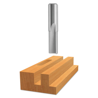 1/4" STRAIGHT HSS ROUTERBIT 2-FLUTES  1-BOSCH/SKILL ***-114-85180