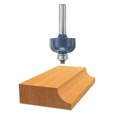 1/4" RAD. COVE ROUTER BIT W/B.B.-CARB-BOSCH/SKILL ***-114-85205M