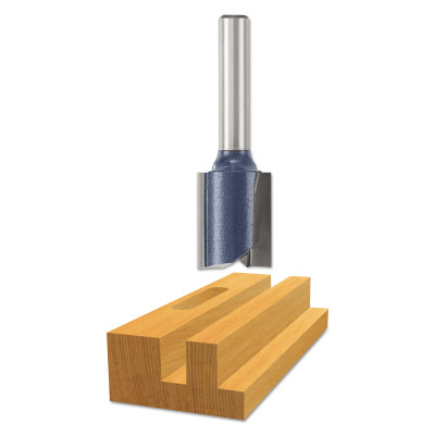 9/16" STRAIGHT ROUTER BIT 1/4" SHANK 2FLT. C.T.-BOSCH/SKILL ***-114-85229M