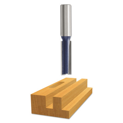 1/4" STRAIGHT ROUTER BIT2 FLUTES CARBIDE TIP-BOSCH/SKILL ***-114-85250M