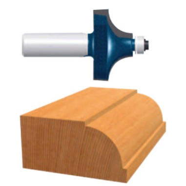 1" BEADING ROUTER BIT2-FLUTE  CA-BOSCH/SKILL ***-114-85494M