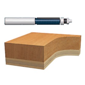 1/2" TEMPLET/TRIMMING ROUTER BIT 2-FLUTE CAR-BOSCH/SKILL ***-114-85601M