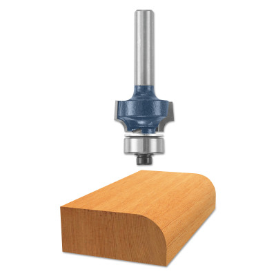 5/32" RAD. ROUNDOVER BIT1/4" SHK. W/B.B.-C.T.-BOSCH/SKILL ***-114-85616M