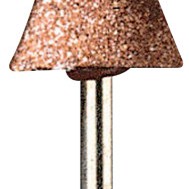 5/8" ALUMINUM OXIDE WHEEL POINT 1/8" SHANK-BOSCH/SKILL ***-114-941