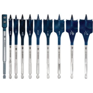 DAREDEVIL 10 PC SPADE SET W/EXT-BOSCH/SKILL ***-114-DSB5010
