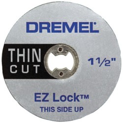 EZ LOCK THIN CUT WHEELS(5 PCS.)-BOSCH/SKILL ***-114-EZ409