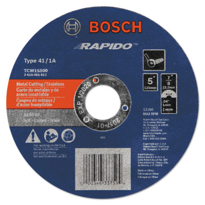 T1 5X040X7/8 TCW1S500-BOSCH/SKILL ***-114-TCW1S500