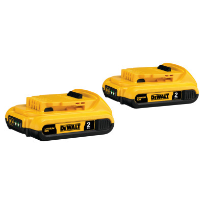 20V MAX 2.0AH LI-ION BATTERY 2 PACK-BLACK&DECKER-115-DCB203-2