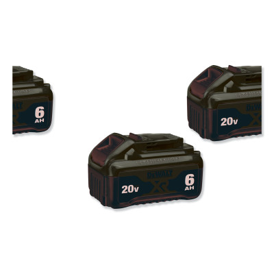 20V MAX 6.0 AH LI-ION BATTERY 2PK-BLACK&DECKER-115-DCB206-2