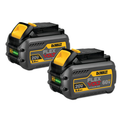 20/60V MAX FLEXVOLT 6.0AH 2-PACK K-BLACK&DECKER-115-DCB606-2