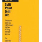 1/16" TITANIUM DRILL BITSPLIT POINT-BLACK&DECKER-115-DW1304