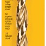 1/2" TITANIUM DRILL BIT-BLACK&DECKER-115-DW1332