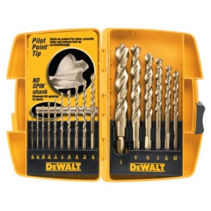 16 PC PILOT POINT DRILLBIT SET-BLACK&DECKER-115-DW1956