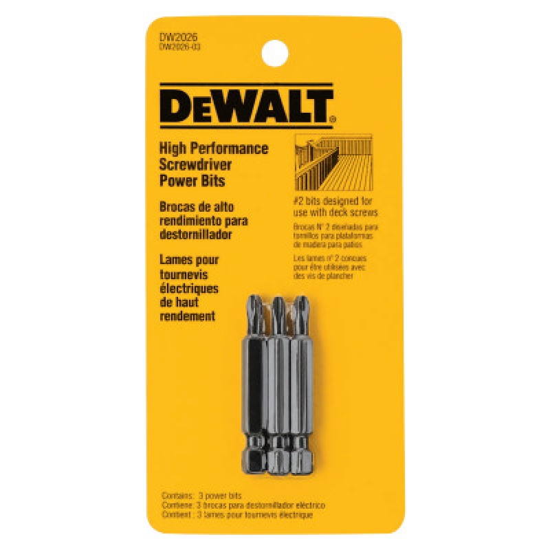 DECK BITS POWER BIT-BLACK&DECKER-115-DW2026
