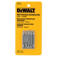 5-PC. #2 PHILLIPS POWERBIT-BLACK&DECKER-115-DW2115
