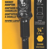 1/4" HEX SHANK TO 1/2" SOCKET ADAPTOR-BLACK&DECKER-115-DW2547IR