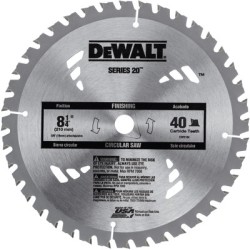 8-1/4" 40T CARBIDE SAW B-BLACK&DECKER-115-DW3184