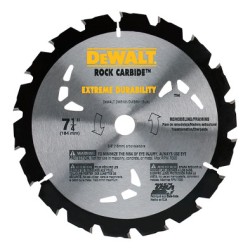 7-1/4" 18T ROCK CARBIDE-BLACK&DECKER-115-DW3191
