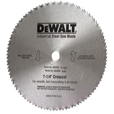 7-1/4" STEEL CROSSCUT SA-BLACK&DECKER-115-DW3324