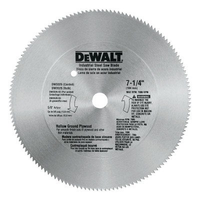 7-1/4" 140T STEEL H.G. P-BLACK&DECKER-115-DW3326