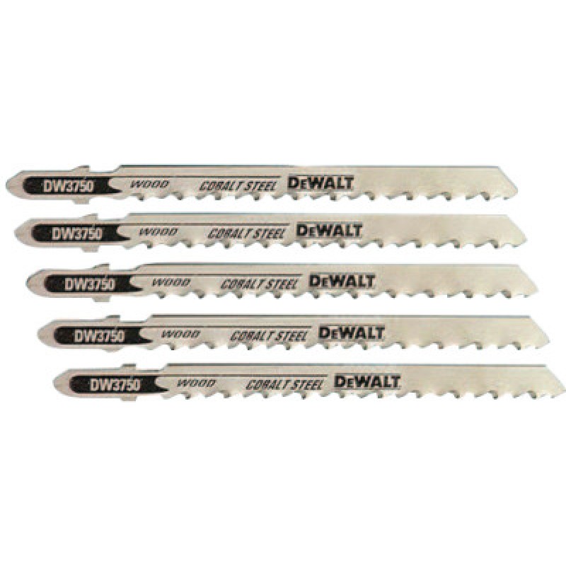 4" 6TPI FAST WOOD CUT COBALT  T-SHANK J-SAW BLD-BLACK&DECKER-115-DW3750-5