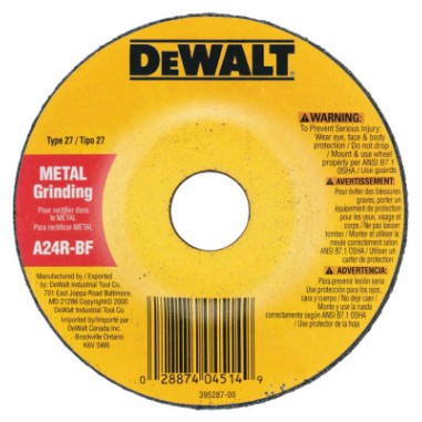 5"X1/4"X7/8" A24R 10-850-BLACK&DECKER-115-DW4619