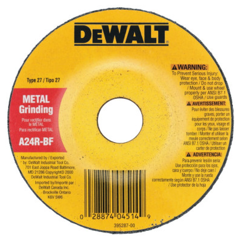 5"X1/4"X7/8" A24R 10-850-BLACK&DECKER-115-DW4619