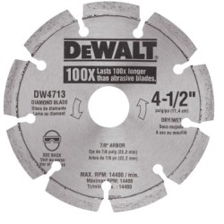 4-1/4" SEGMENTED DIAMONDBLADE-BLACK&DECKER-115-DW4713