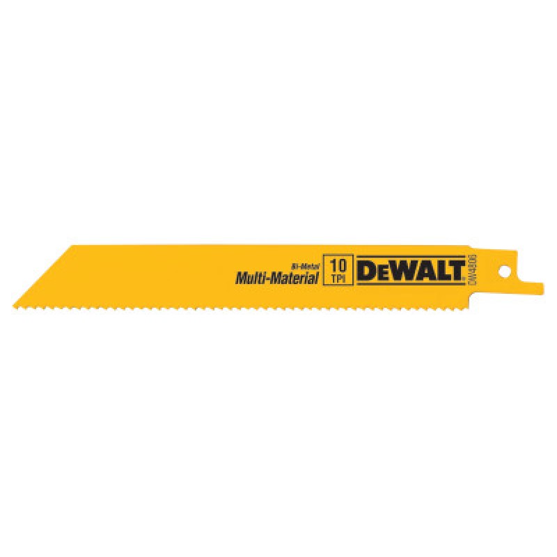 6" 10TPI STRAIGHT BACK BI-METAL RECIPROCATING BL-BLACK&DECKER-115-DW4806B25