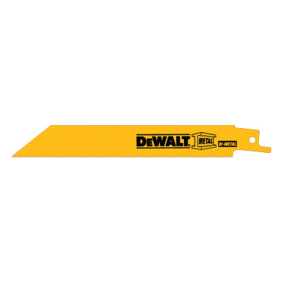 4" 18TPI STRAIGHT BACK BI-METAL RECIP. SAW BLADE-BLACK&DECKER-115-DW4810B25