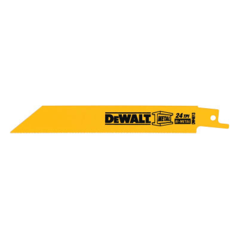 6" 24 TPI STRT BACK BI-METAL RECP SAW BLD-BLACK&DECKER-115-DW4813B
